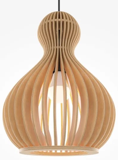 Maytoni MOD192PL-01W1 - Csillár zsinóron ROOTS 1xE27/40W/230V átm. 30 cm bézs