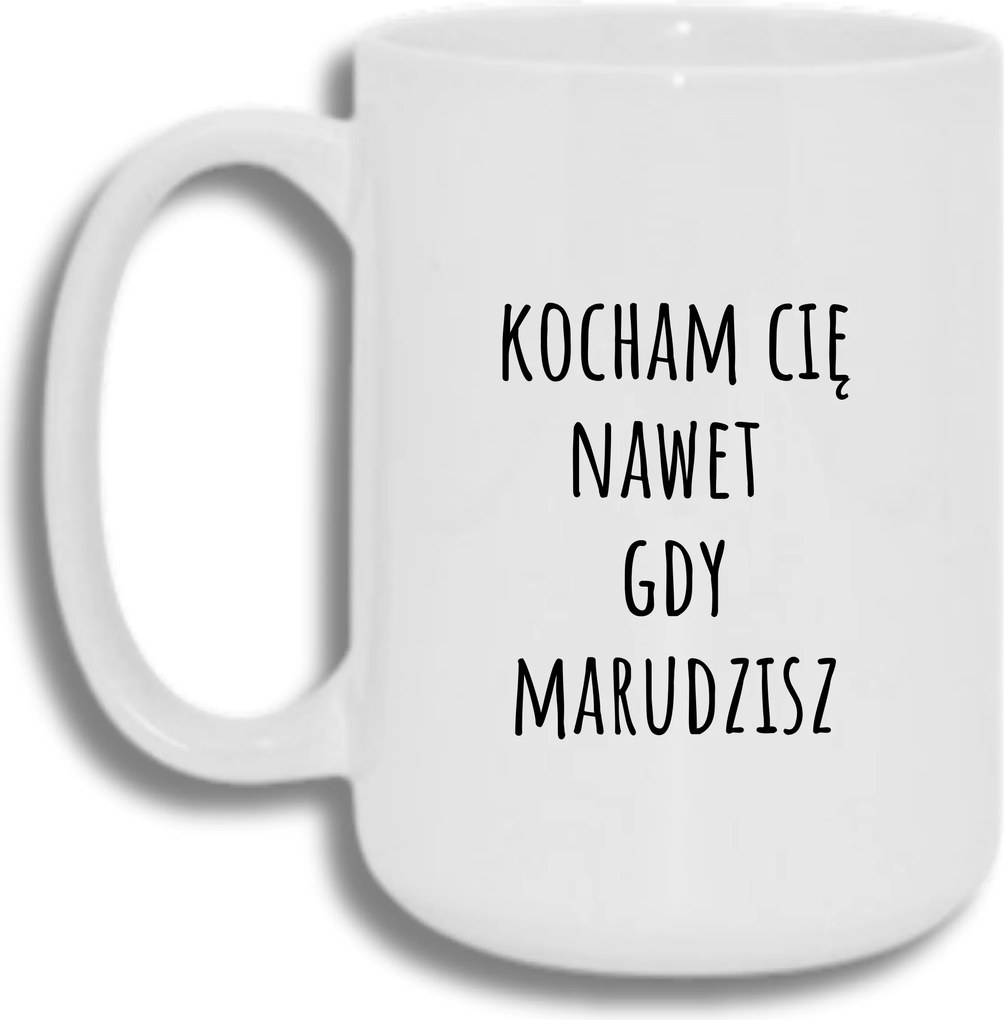 Bögre Fehér Nagy 440ml Ajándék Vicces Szeretlek