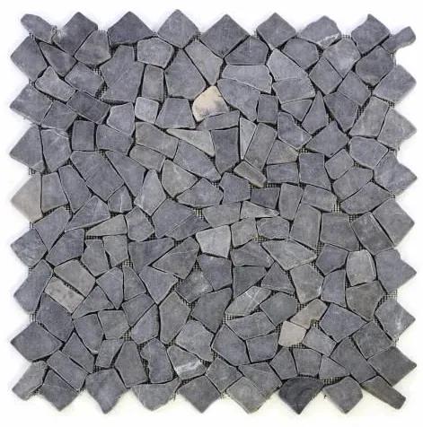 Márvány mozaik DIVERO szürke csempék 1 m²