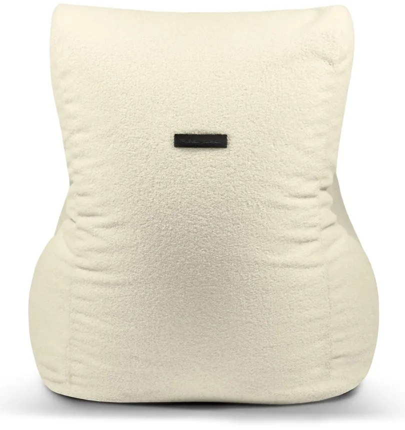 Világosszürke buklé babzsákfotel Seat Lounge – SLOWDOWN