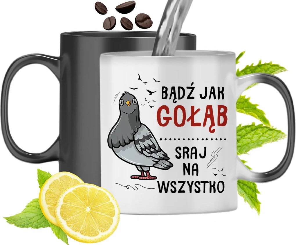 Mágikus Bögre Vicces Színváltó Nyomtatott Fényképpel