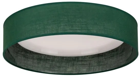 Duolla - LED Mennyezeti lámpa ROLLER LED/24W/230V átm. 45 cm zöld