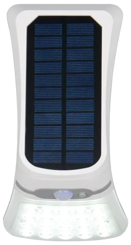 Napelemes LED fali kültéri lámpa (magasság 22 cm) Diadema – Reality