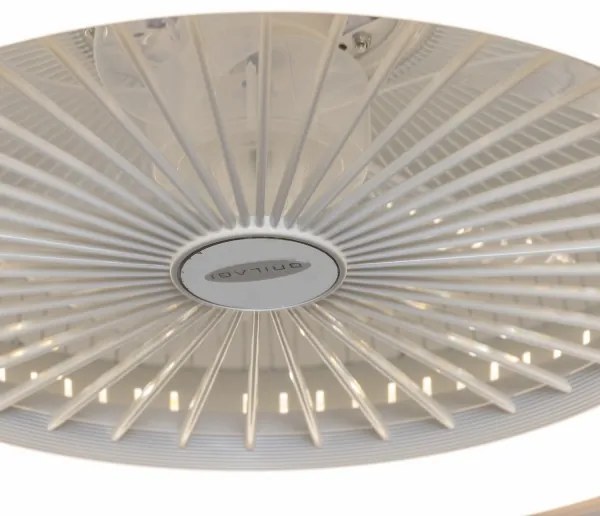 Brilagi - LED Dimmelhető lámpa ventilátorral RONDA LED/48W/230V fehér + távirányító