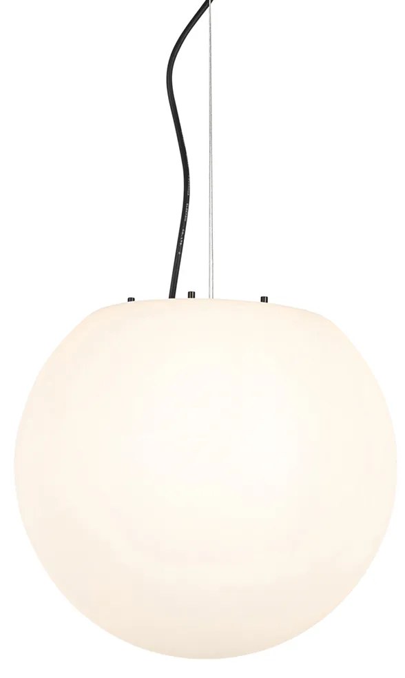 Modern kültéri függőlámpa fehér 35 cm IP65 - Nura