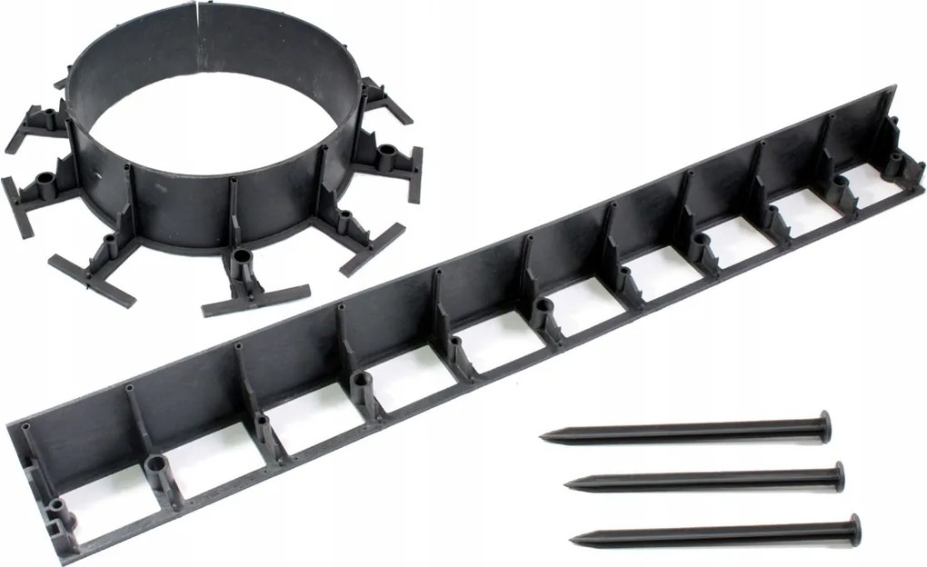 Eredeti Eko-bord kerti gyepszegély Big 100 mm +3 Horgony öko