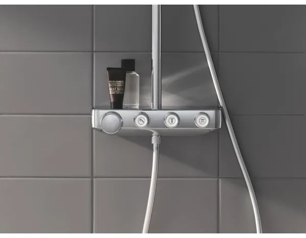 GROHE 26508000 - EUPHORIA SMARTCONTROL 310 CUBE zuhanyrendszer, magasfényű króm