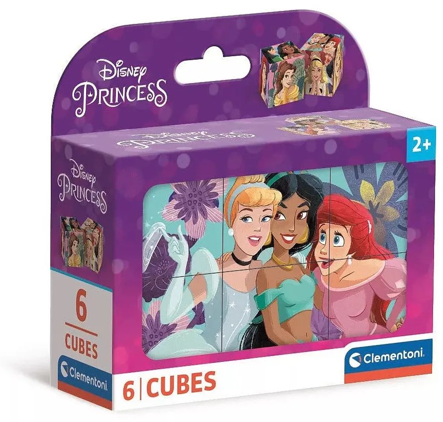 Disney Hercegnők Bonding mesekocka 6 db-os Clementoni