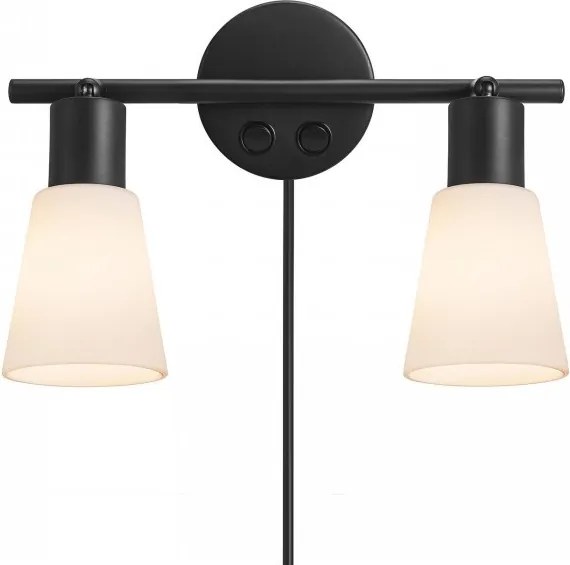 Nordlux LINK COLE 2112890003 Fali lámpa 2x40W/E14 IP20