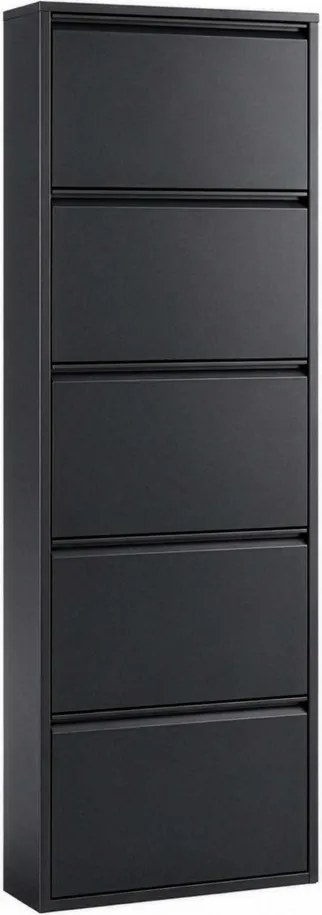 Fém cipősszekrény, antracit, 50 cm – TR307GLM1142