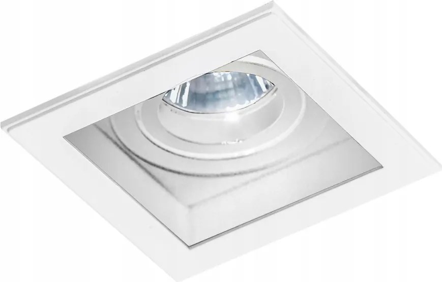 Süllyesztett lámpatest modern, fehér, négyzet alakú, étkezőbe Minorka