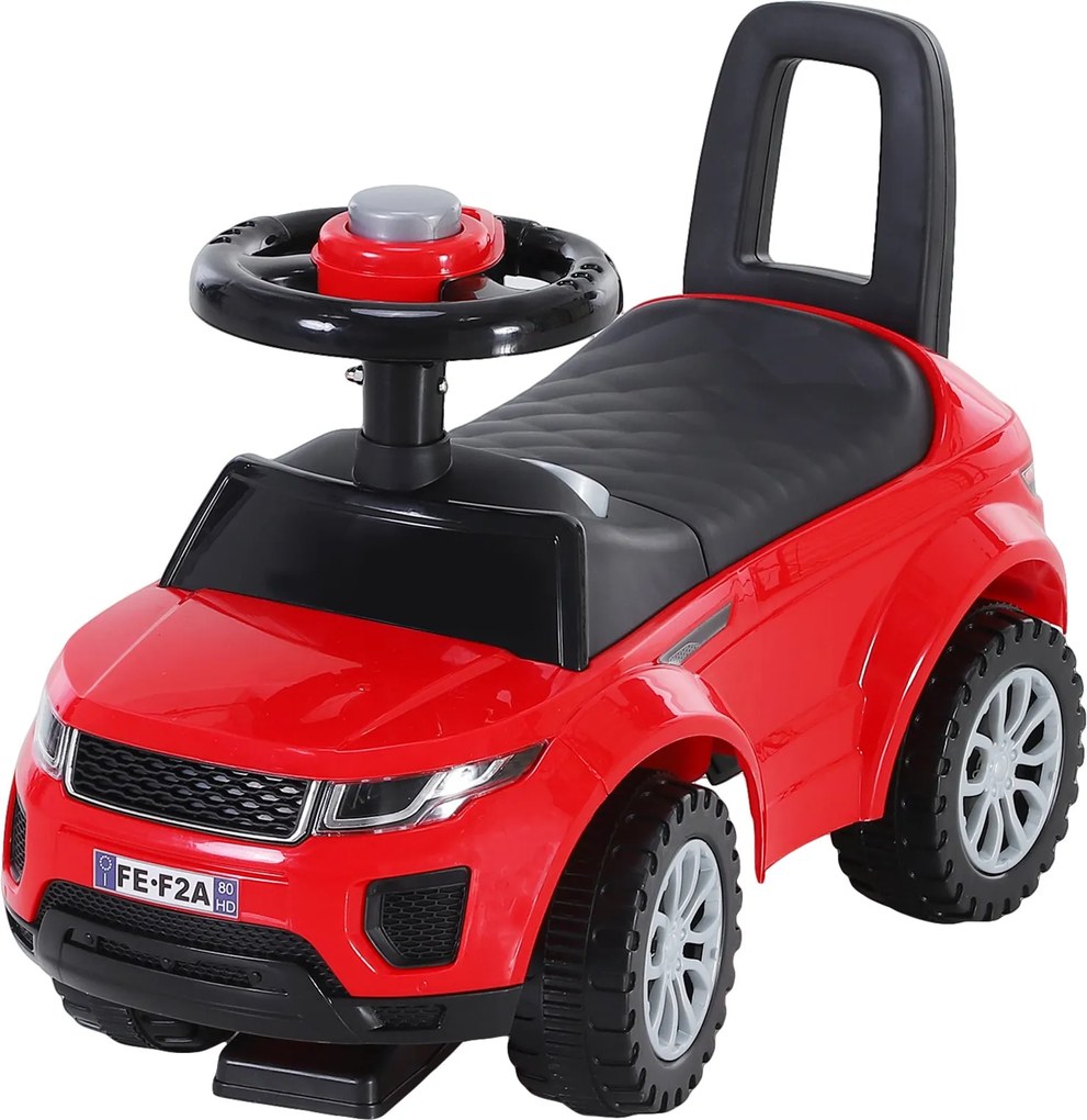 HOMCOM Gyermek Quad Játékautó, Pedál Nélküli Gyerekautó Futós Stílusban Hangszóróval 62x28x41.5cm | Aosom