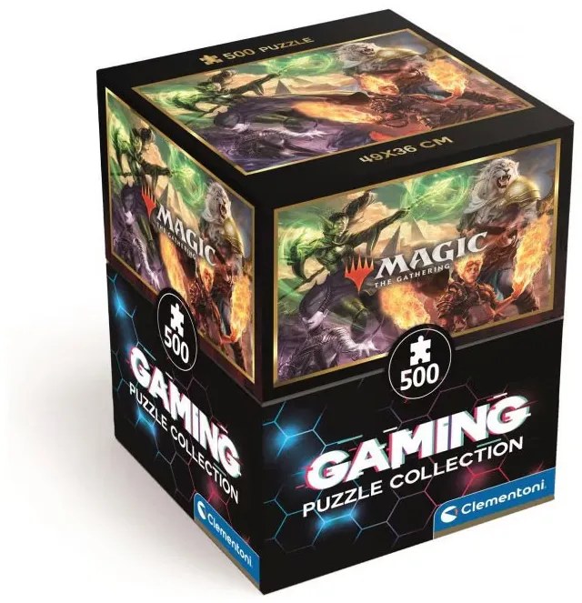 Magic: The Gathering Masters of Mana 500 db-os Cube puzzle Clementoni