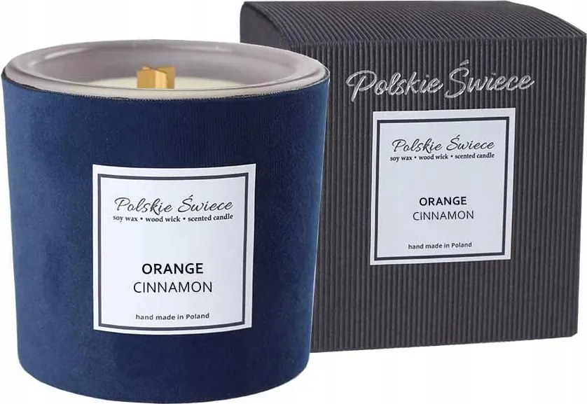 Gyertya Hevy Skin Grana Orange Cinnamon Black