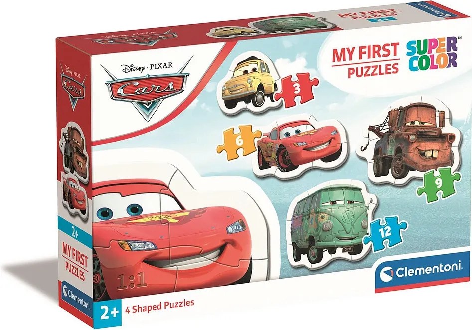 Disney Verdák My First baba forma puzzle Clementoni