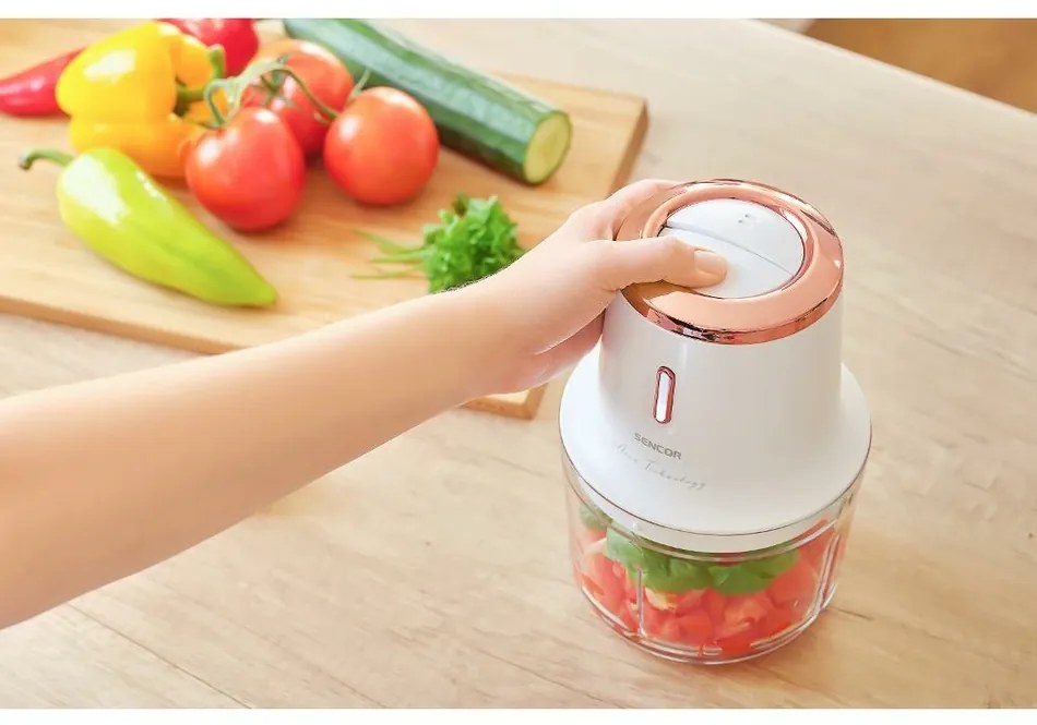 Sencor SCB 9000WH akkus élelmiszer aprító