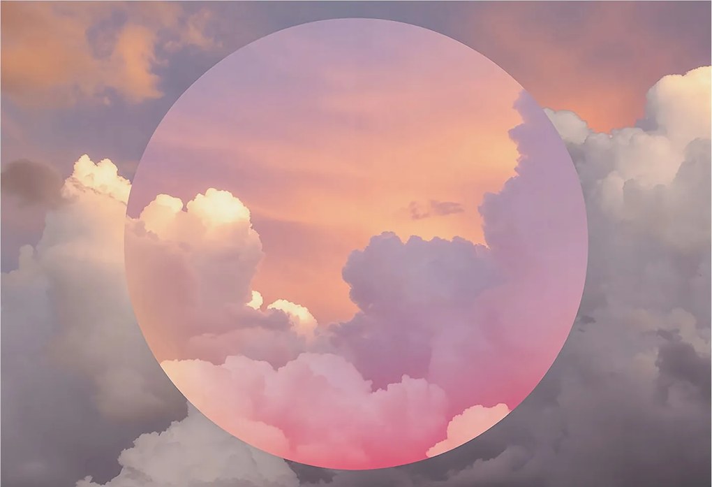 Fali fotótapéta előszoba konyhába Éteri felhők 152x104 Ragasztó