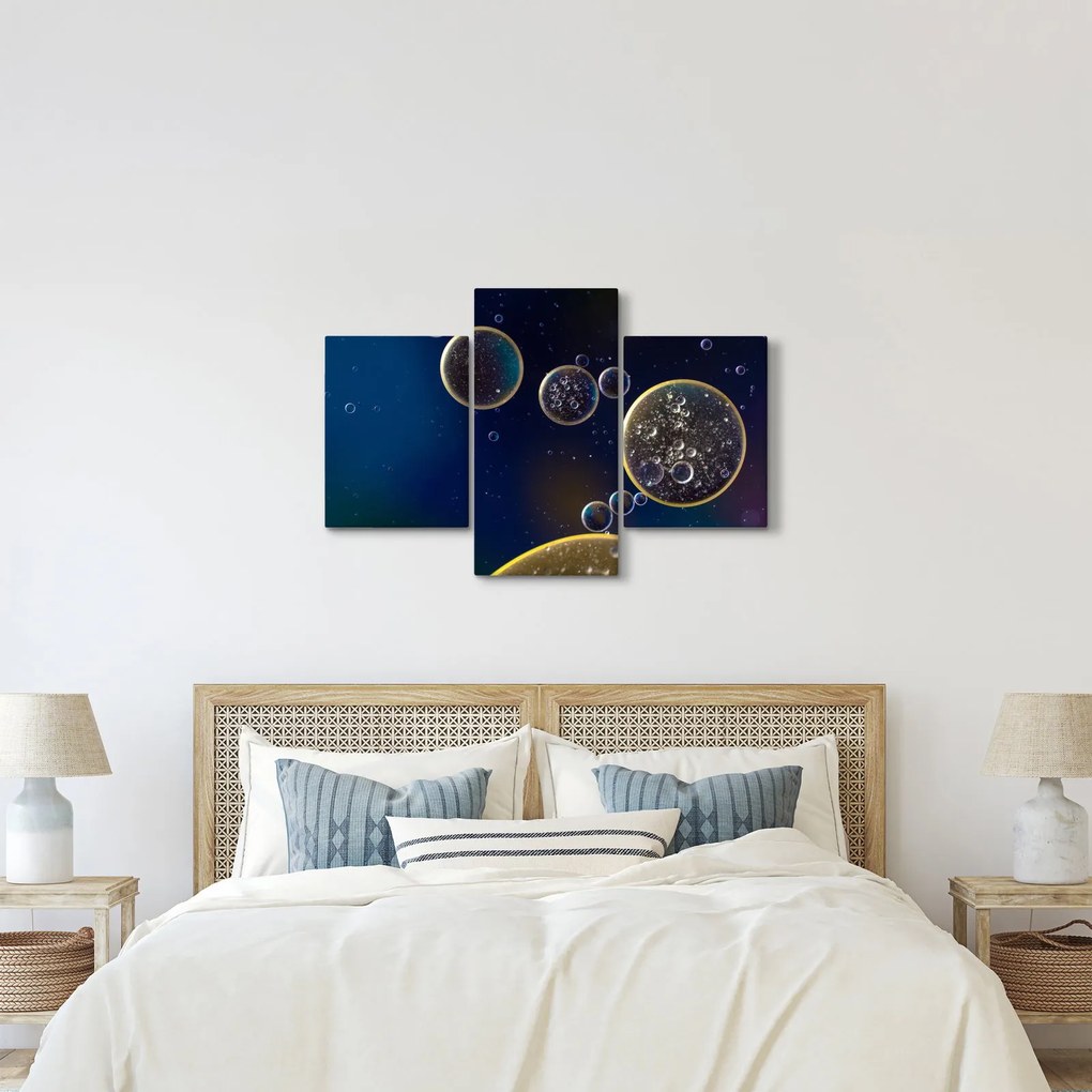Buborékok képe (90x60 cm)