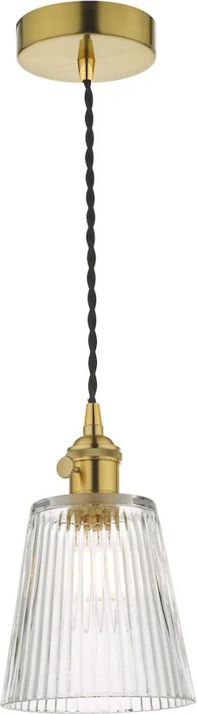 DAR LIGHTING HAD0140-05 HADANO Modern Függesztett Lámpa Sárgaréz E14 IP20