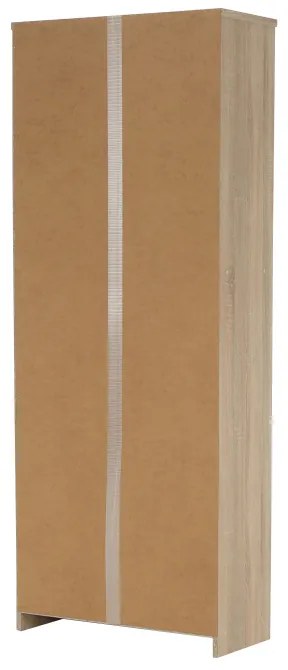 Regál szekrénnyel Hansa 2 NEW 10 (sonoma tölgy + fehér). 1028700