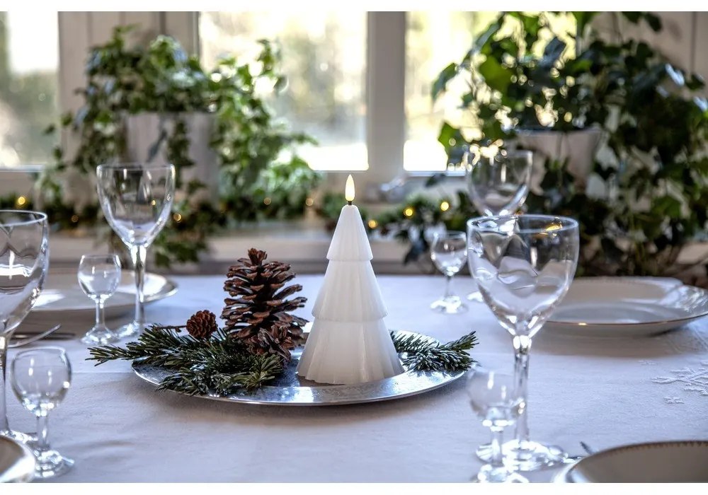 LED gyertya (magasság 18 cm) Flamme Granny – Star Trading