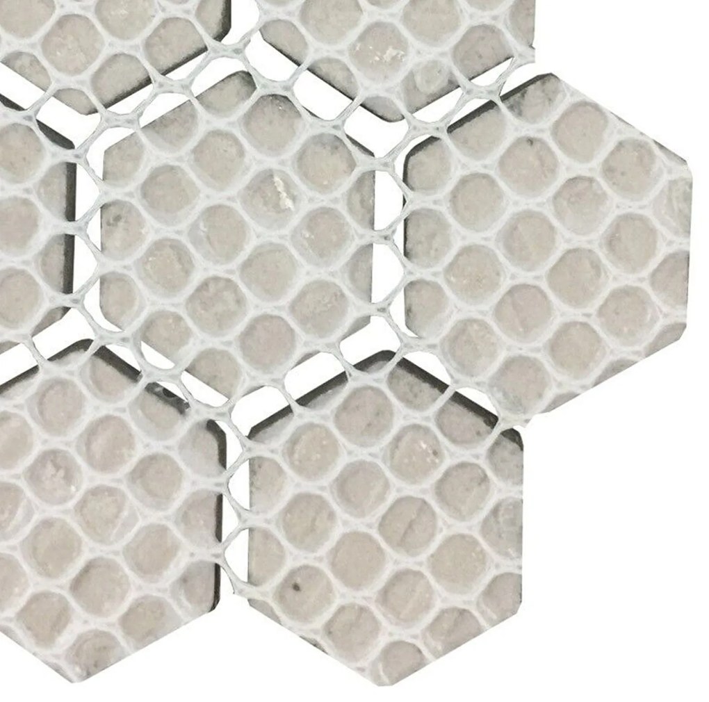 Mozaik dekorcsempe 133422 White