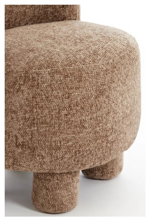 Sötétbarna fotel Kamova – Light & Living