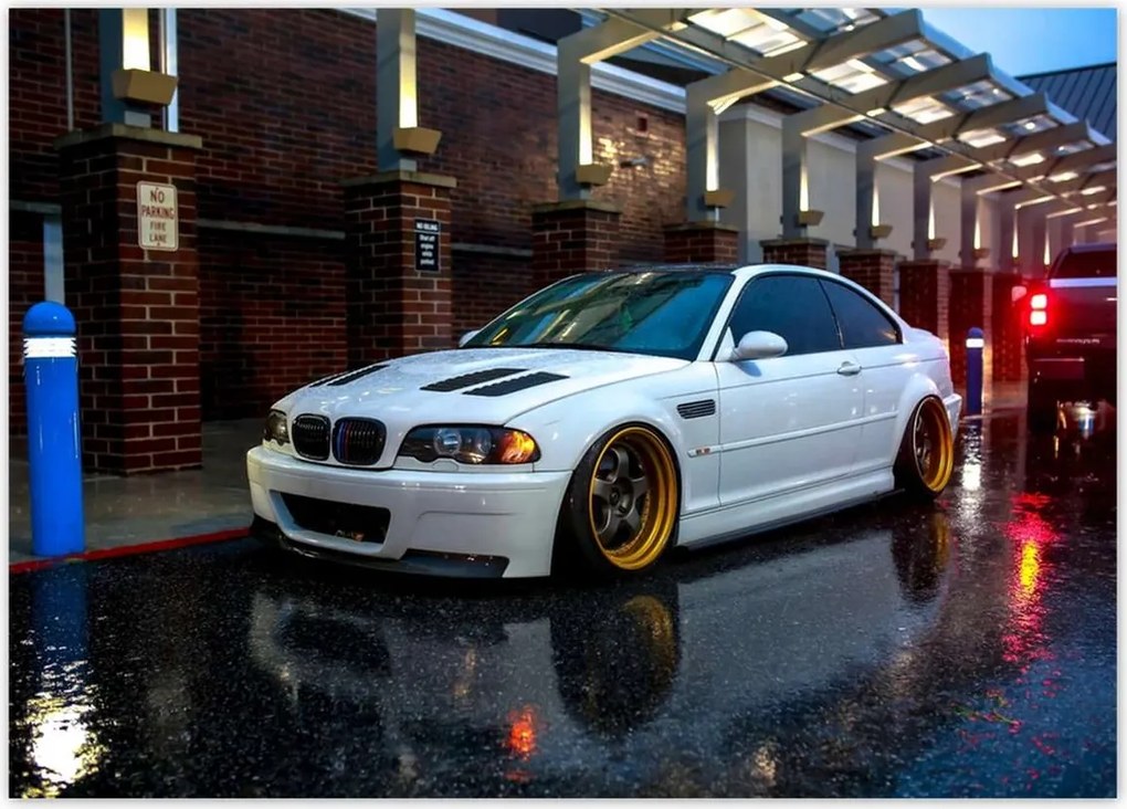 Poszterek 70x50 Bmw alacsony profilú gumiabroncsok