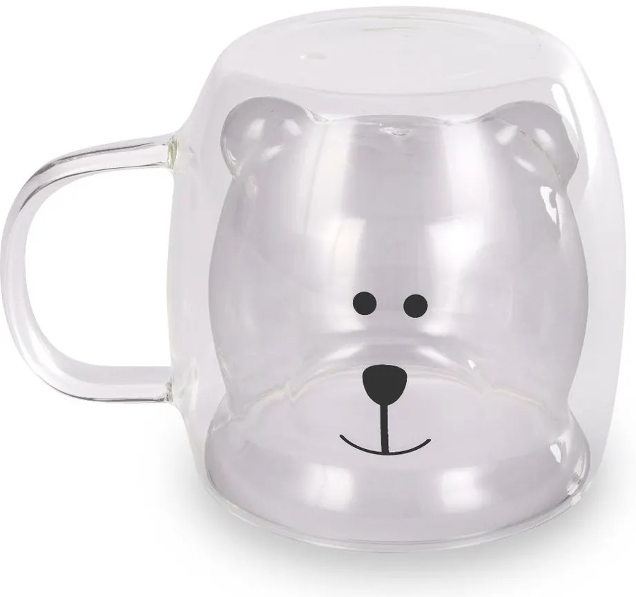 Lamart LT9125 2 részes Bear Vaso pohárkészlet, 250ml, átlátszó