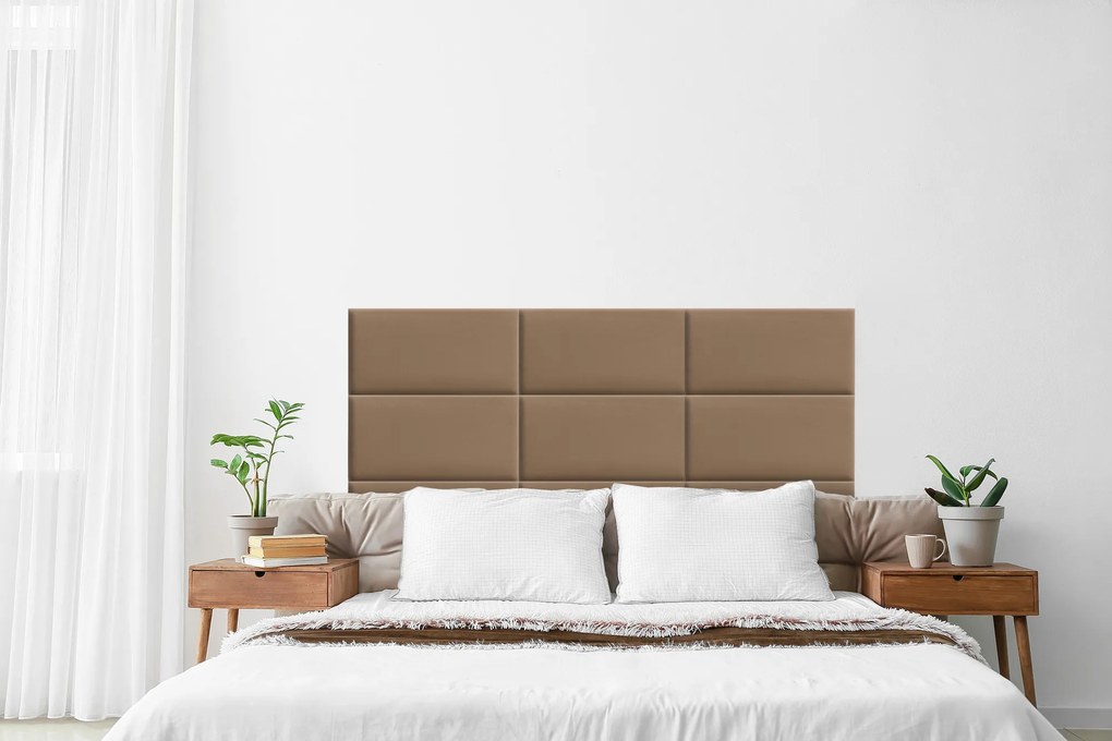 Kárpitozott panel - Téglalap - 70x30cm Szín: Menta