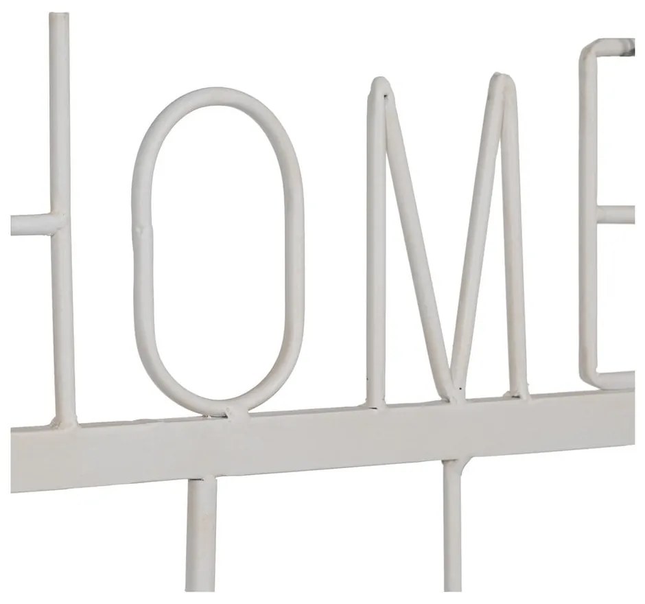 Fehér fém fali fogas Home – Ixia