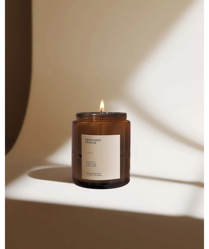 Illatos szójaviasz gyertya Slavic Edition: #88 Linden, Moss, Hibiscus – Perfumed Prague