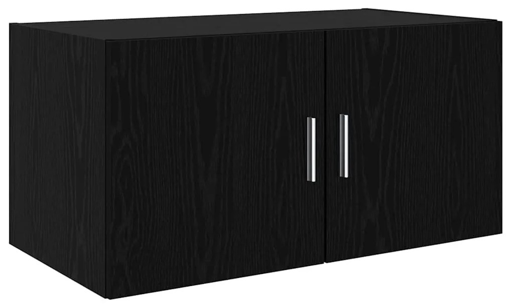 Tárolószekrény Musta tammi 80 x 41 x 225 cm Faanyag