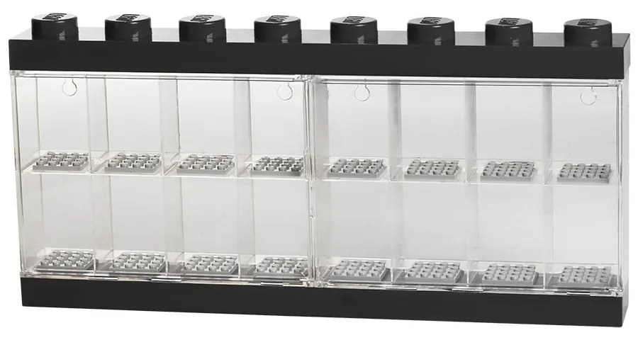 Fekete gyűjtődoboz 16 db minifigurához - LEGO®