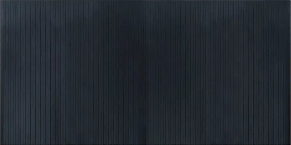 vidaXL négyszögletű szürke bambusz szőnyeg 100 x 200 cm