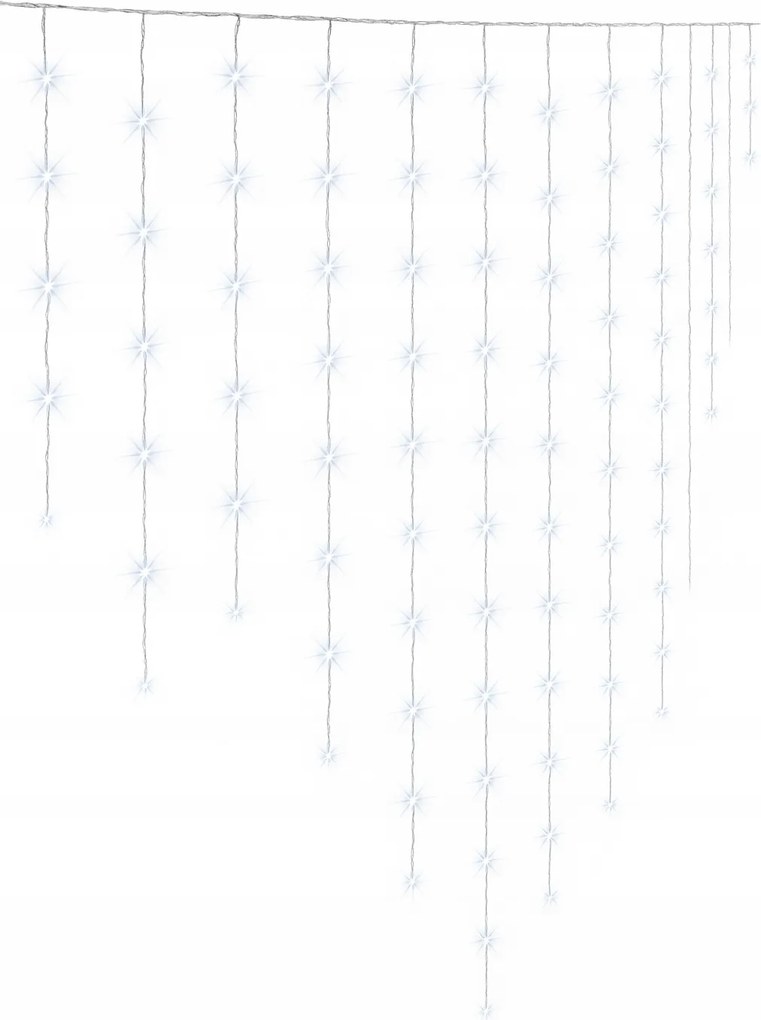 Karácsonyi Fényfüggöny 100X150 150LED Kültéri Lámpák Karácsonyra