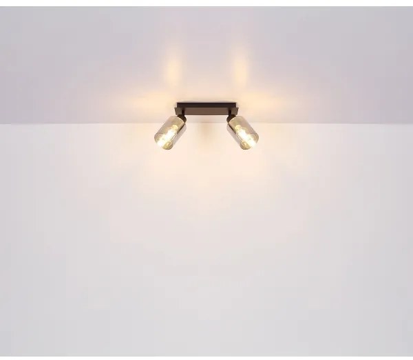 Globo 15465-2 - Spotlámpa HADERA 2xE27/15W/230V