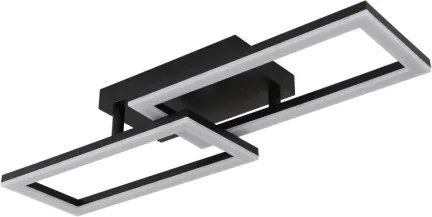 Globo 67328-20O Mennyezeti lámpa fém fekete matt, műanyag fekete matt, műanyag fehér, mozgatható, HxSzxM: 614x195x90mm, tartozék: LED 20W 230V, 2530lm forrás, 1380lm kimenet, 3000K