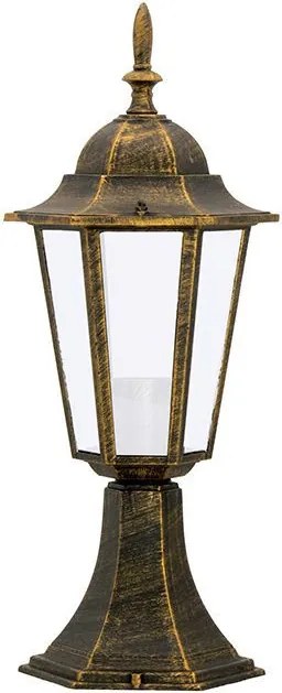 POLUX 201973 Klasszikus Kültéri Állólámpa Patina E27 IP43