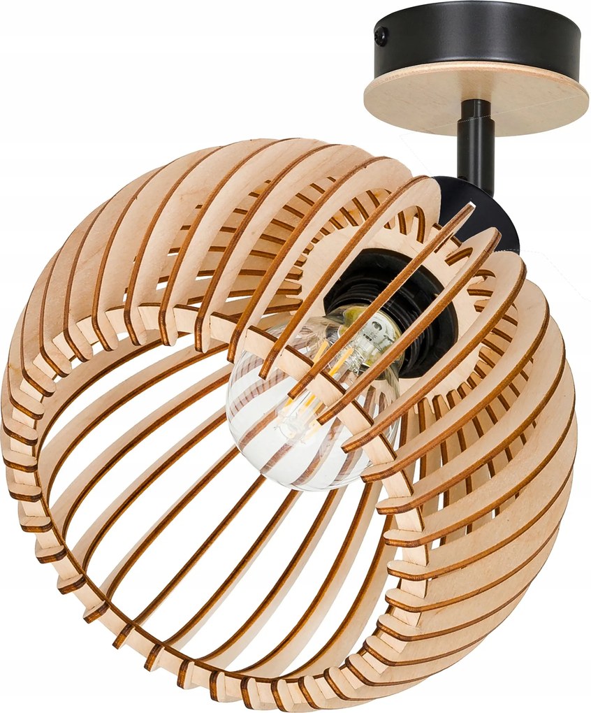 Mennyezeti lámpa fali lámpa állítható Loft lámpabúra gömb 36 Fa E27