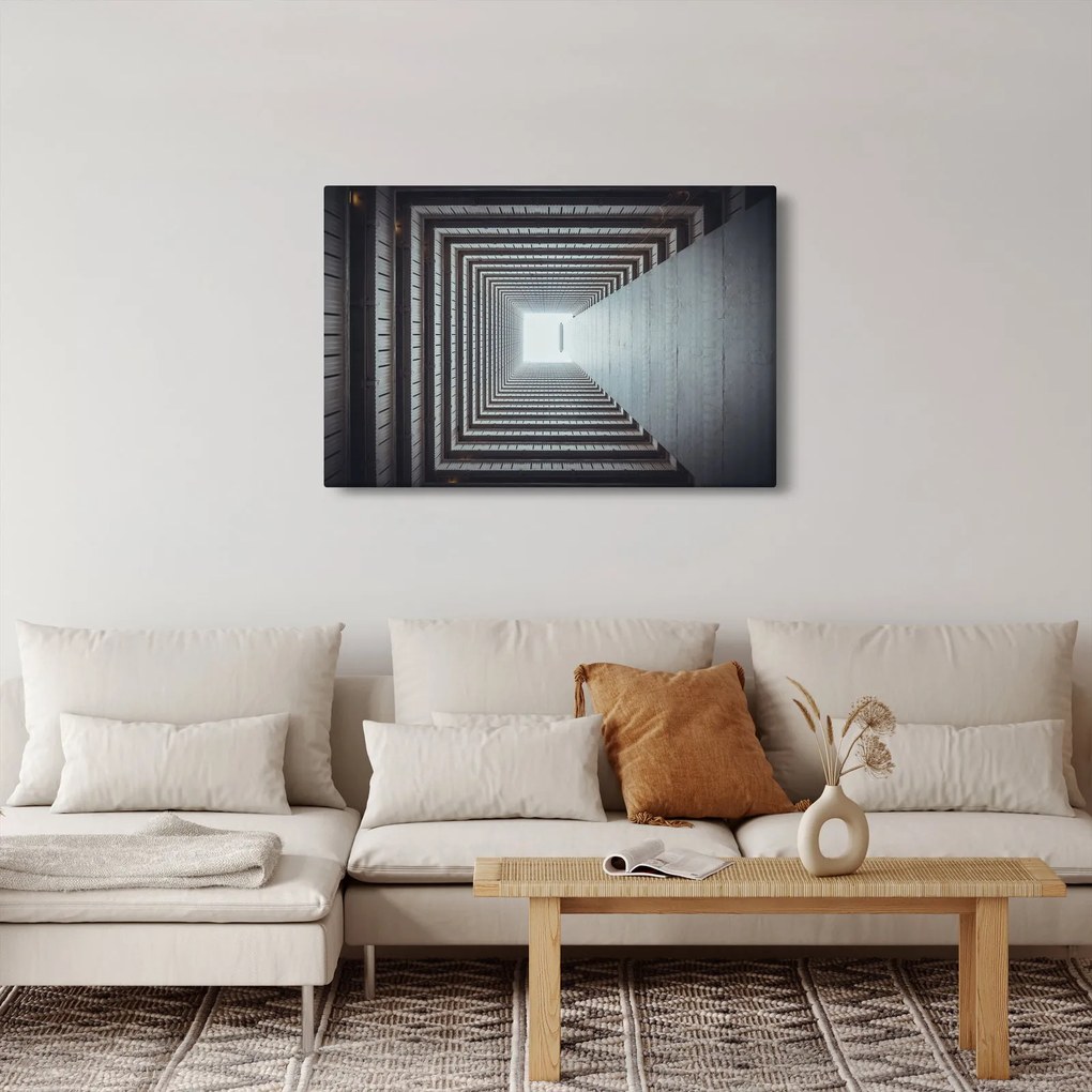 Kép - Kilátás az épület belsejéből (90x60 cm)
