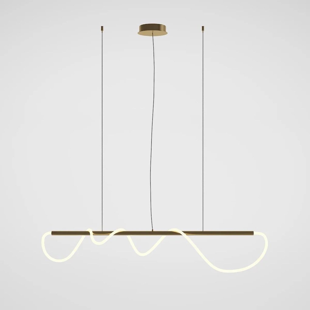 Maytoni modern függeszték tau fehér arany mymod166pl-l30g3k