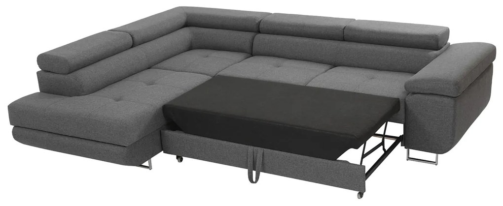 Széthúzható sarokkanapé Talvio (J) (öko-bőr soft 011 + lux 06). 1051111