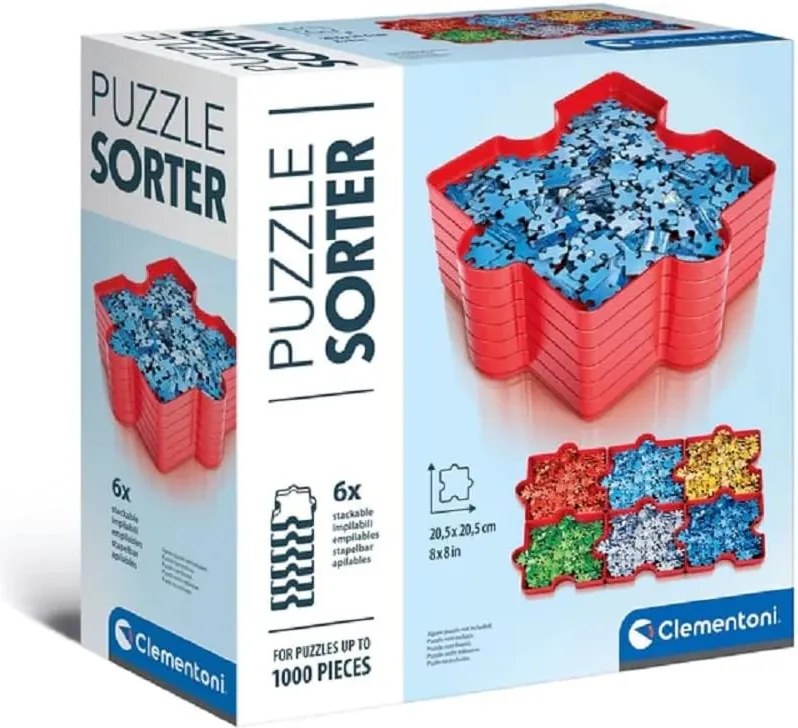 Puzzle szortírozó Red 6 db-os Clementoni