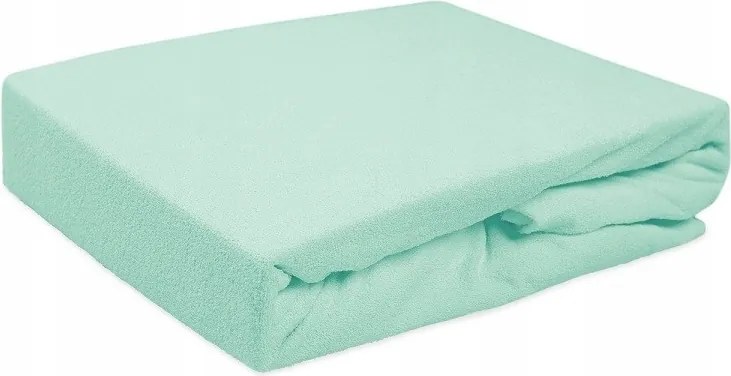 Frottír lepedő kiságyba 60x120 tengeri