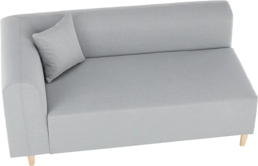 Kanapé, szürke, balos, BROKEN