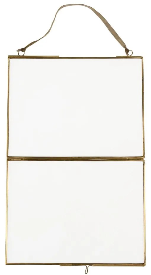 Aranyszínű fém fali képkeret 20x15 cm – Rex London