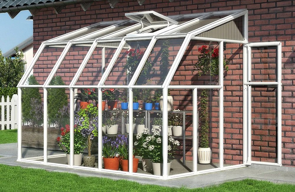 Sun Room Palram - Canopia 2 x 3,24 m-es fehér teraszbeépítés
