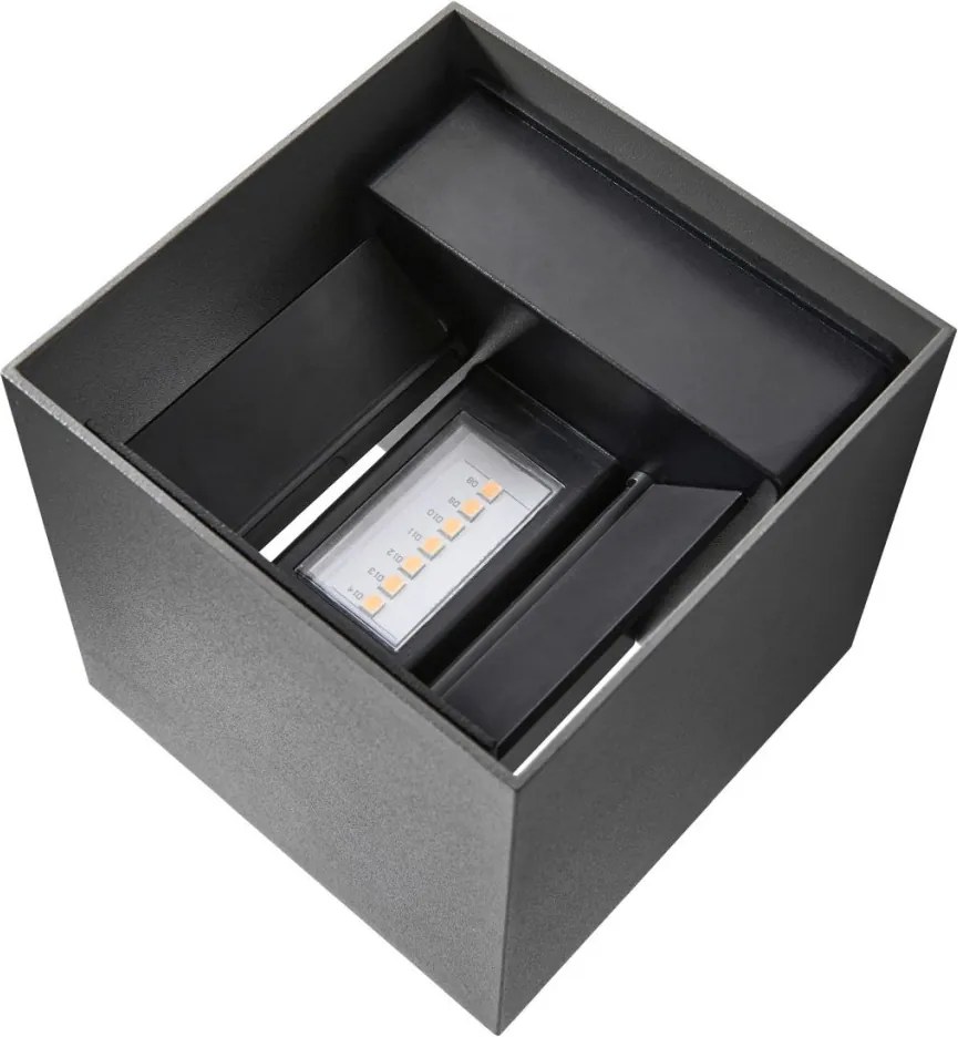 NORDLUX 2418331050 MILDA Modern Kültéri Fali Lámpa Antracit LED IP44