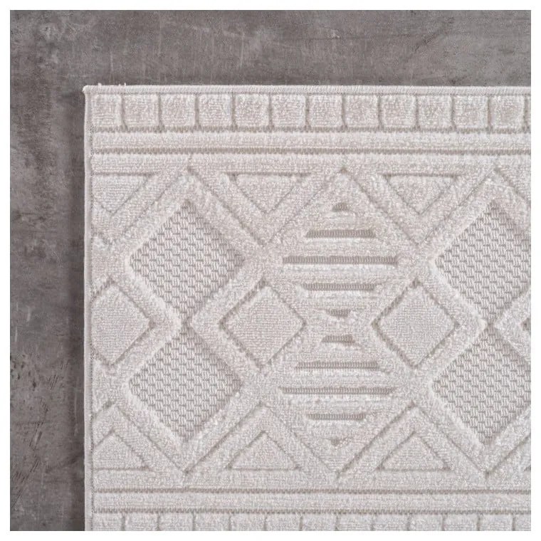 Krémszínű kültéri-beltéri futószőnyeg 80x150 cm Doha 1652 Cream – Ayyildiz Carpets